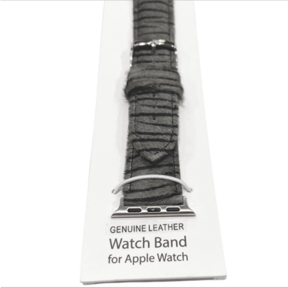 Zebra Fuzzy Apple Watch Band NEW - Picture 4 of 6